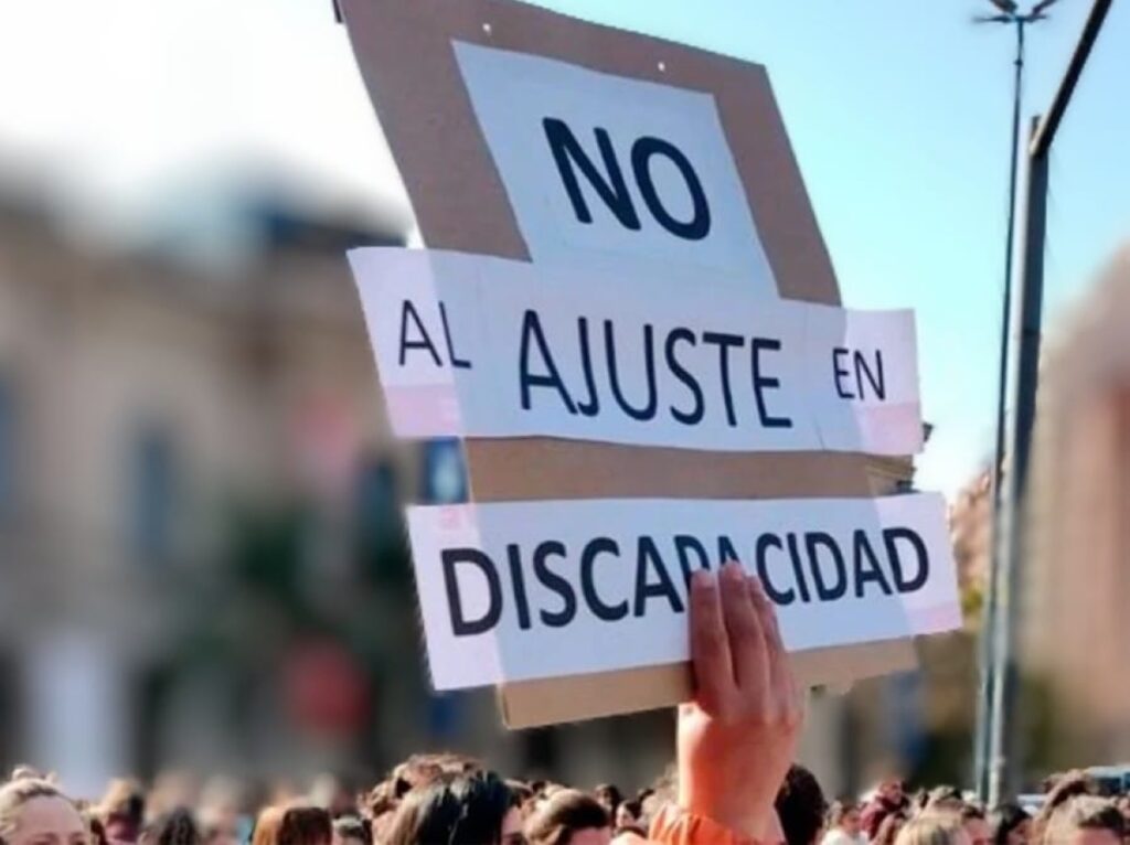 Foto 1 - Ley de emergencia en Discapacidad