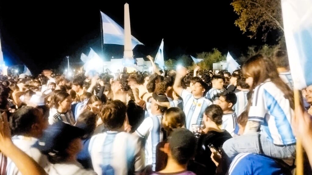 festejos mundial en guale